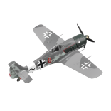 MINIATURA AVIÃO FOCKE WULF FW190A-8 1/72 EASY MODEL ESY AR-36364